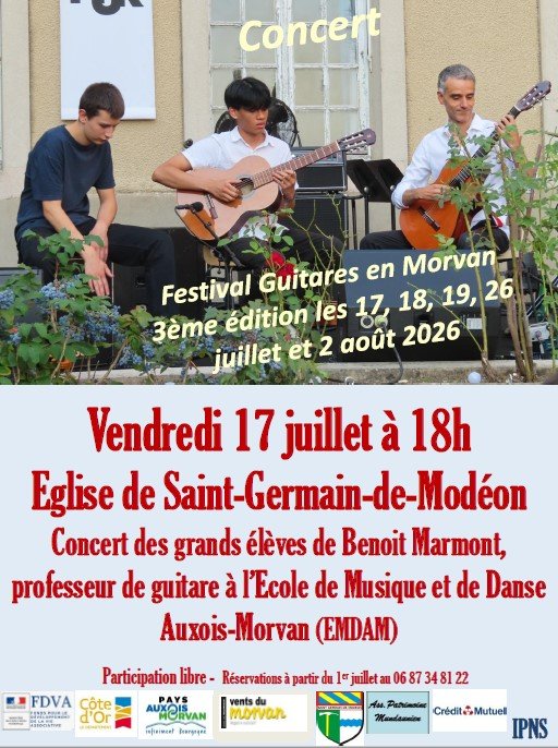 Concert du 17 juillet à 18h