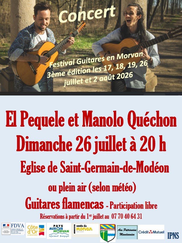 Concert du 26 juillet à 20h