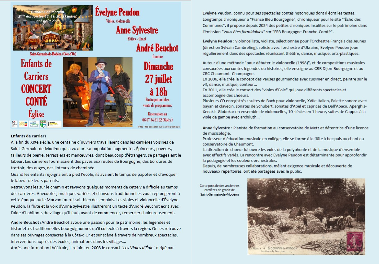 Présentation Enfants de carriers